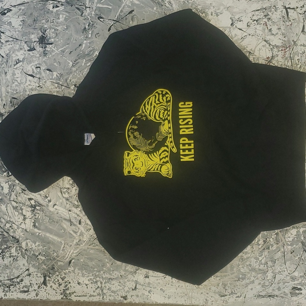 Keep Rising mens graphic hoodie